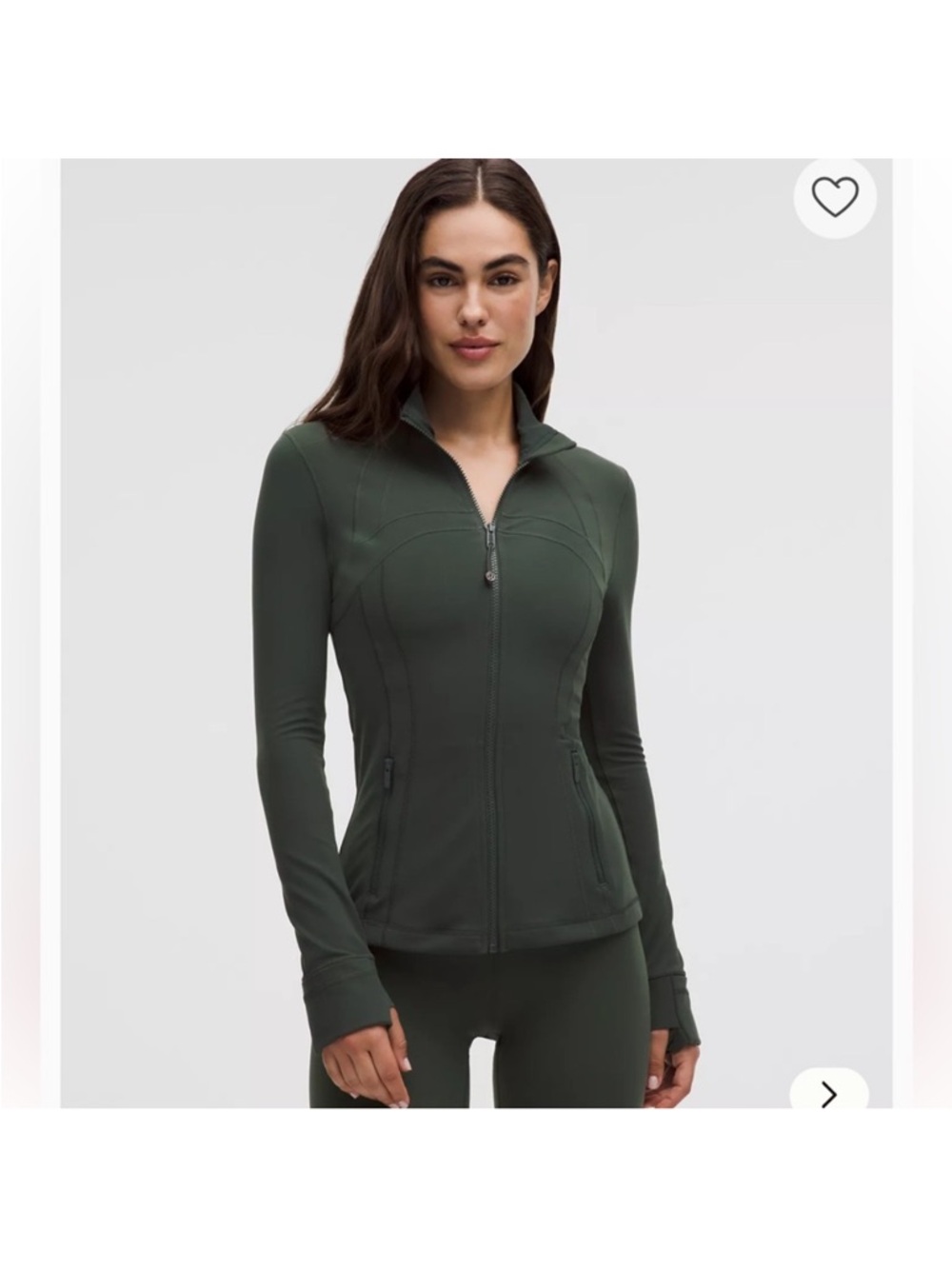 NWOT lululemon athletica Define “Nulu” Jacket - Green - 12